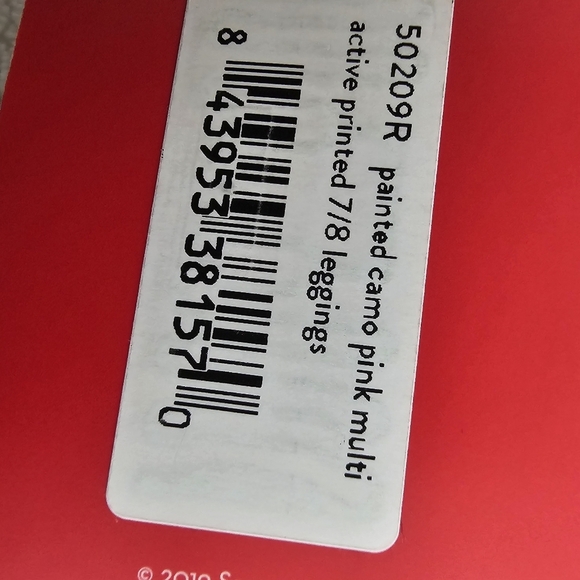 SPANX BOTTY BOOST ACTIVE 7/8 LEGGINGS CAMOUFLAGE - Picture 8 of 10